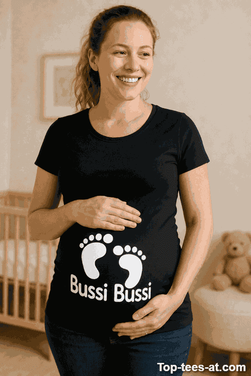 Schwangerschafts T-Shirt Bussi Bussi