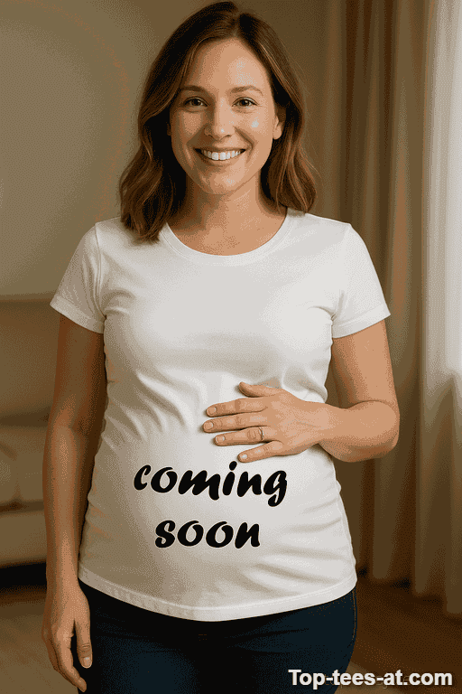 Schwangerschafts T-Shirt coming soon