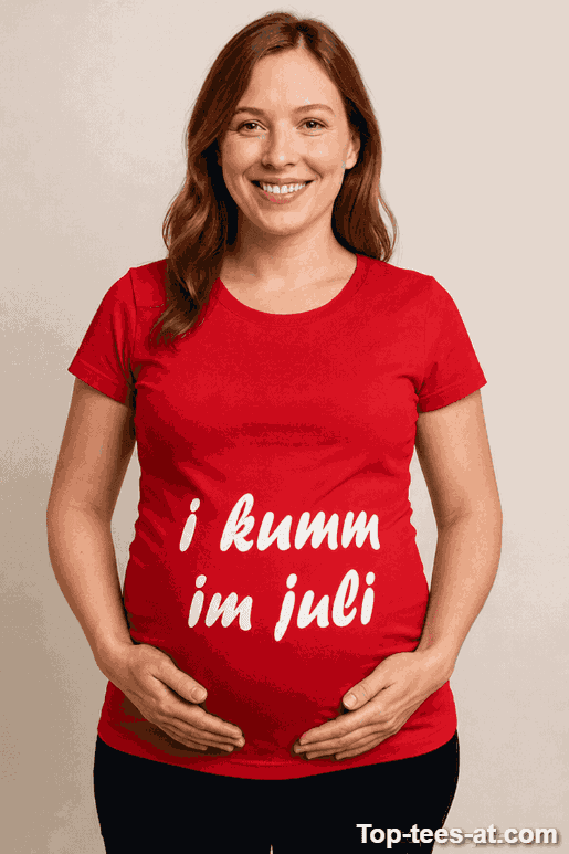 Schwangerschafts T-Shirt I kumm im Juli