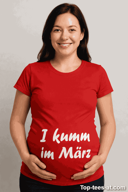 Schwangerschafts T-Shirt I kumm im März