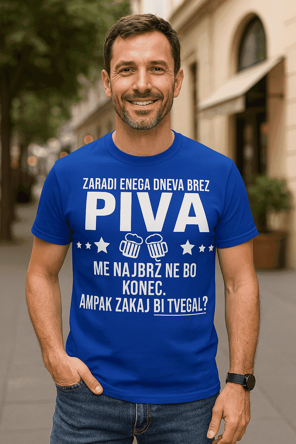 Lustiges T-Shirt Ein Tag ohne Bier