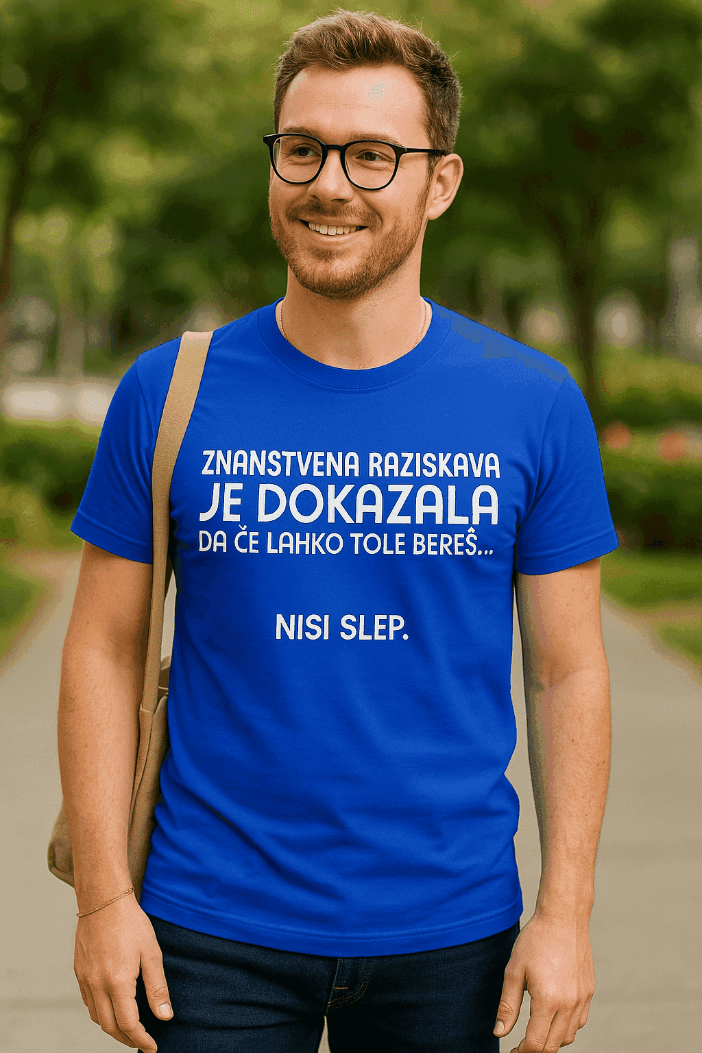 Lustiges T-Shirt wissenschaftliche Studie nicht blind