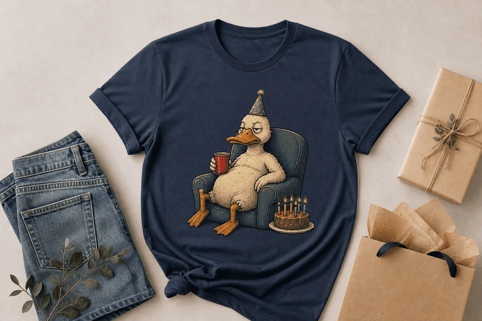 Lustige T-Shirts zum Geburtstag für ihn kaufen