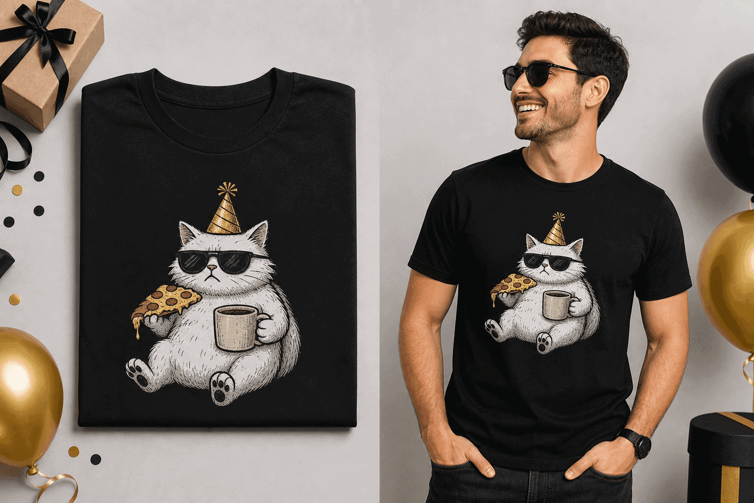 Lustige T-Shirts zum Geburtstag fĂŒr ihn: Geschenkideen