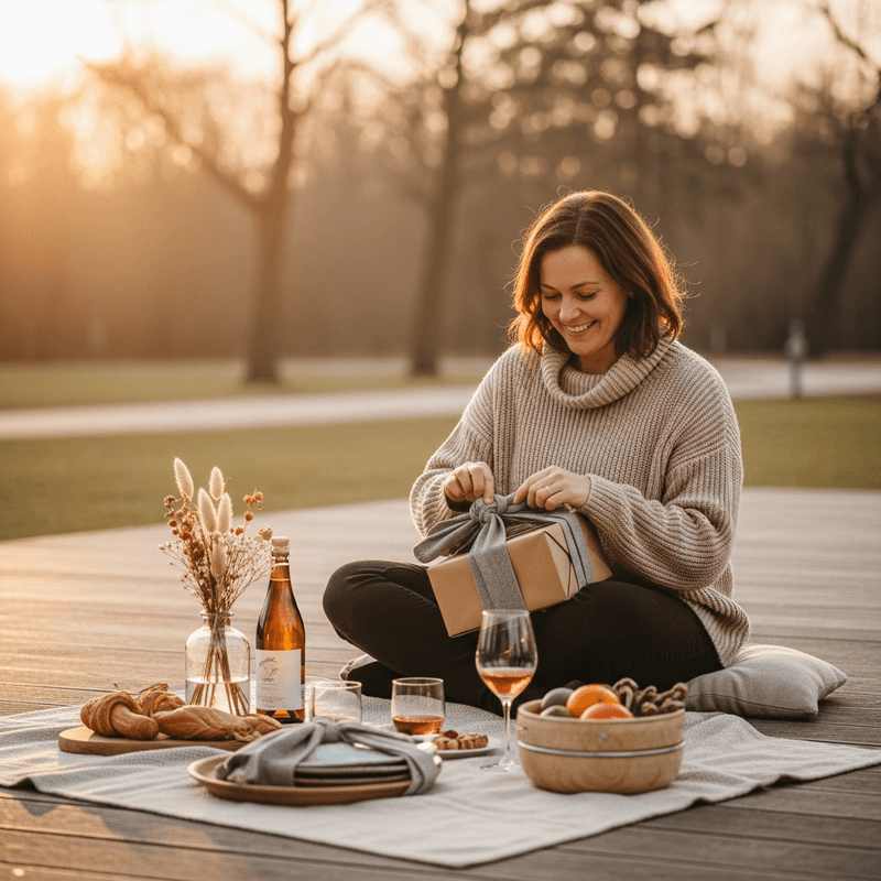 Romantische geschenkideen fĂŒrs essen im freien