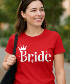 Bride mit Krönchen - T-Shirt