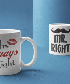 Mr & Mrs Right - Tasse