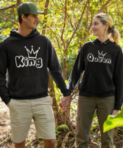 King & Queen - Hoodie-Set