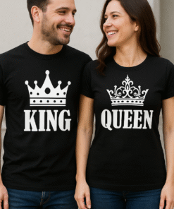 KING QUEEN - T-Shirt-Set