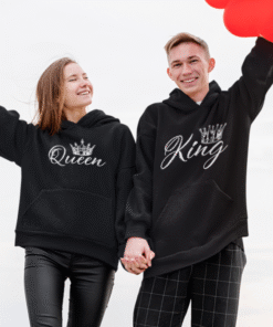 King & Queen Paar-Set - Hoodie