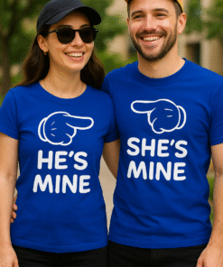 HE'S MINE, SHE'S MINE - T-Shirt (2er-Set)