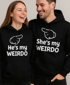 He's my WEIRDO & She's my WEIRDO - Hoodie-Set