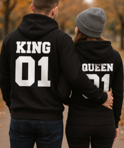 King & Queen 01 - Hoodie-Set
