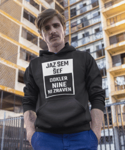 Zabavni pulover jaz sem šef!