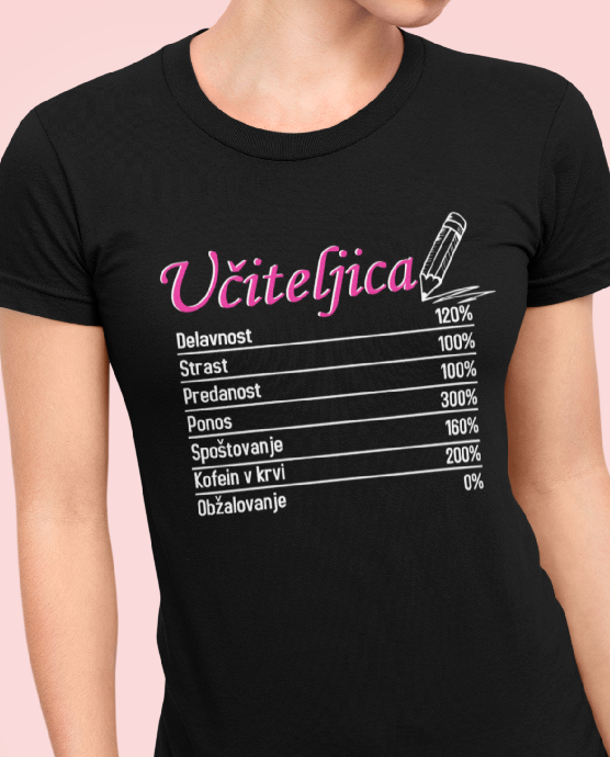 Majica učiteljica delavnost