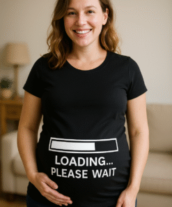 LOADING... PLEASE WAIT - Schwangerschafts-T-Shirt