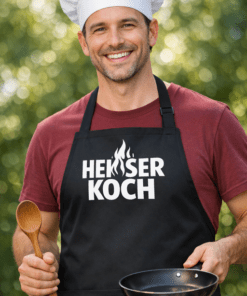 Lustige Kochschürze „HEISSER KOCH“