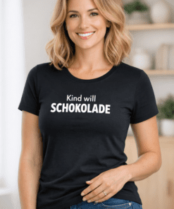 Umstands-T-Shirt „Kind will SCHOKOLADE“