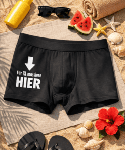Herren-Boxershorts – Für XL massiere HIER