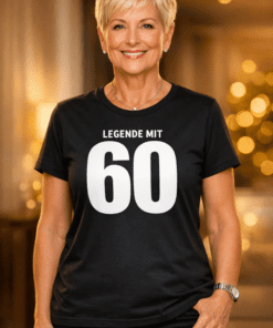 Lustiges T-Shirt „LEGENDE MIT 60“