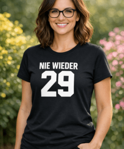 Lustiges T-Shirt „NIE WIEDER 29“