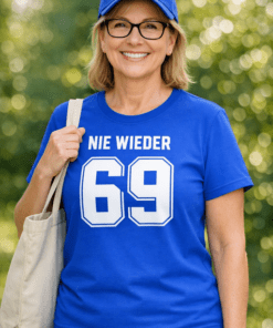 Lustiges T-Shirt „Nie wieder 69“