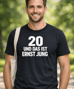 Lustiges T-Shirt „20 und (immer noch) taufrisch“