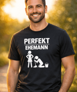 Lustiges T-Shirt „Perfekt Ehemann“