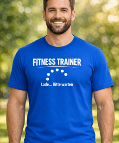 T-Shirt „Fitness Trainer Loading“