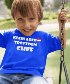 Kinder T-Shirt Klein aber trotzdem Chef