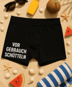 Lustige Boxershorts Vor Gebrauch Schütteln