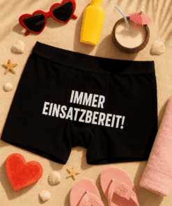 Lustige Herren Unterwäsche Immer Einsatzbereit