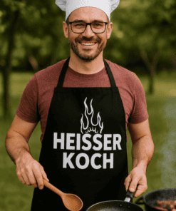 Lustige Schürze Heißer Koch