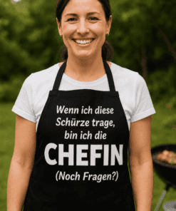 Lustige Schürze Ich bin die Chefin