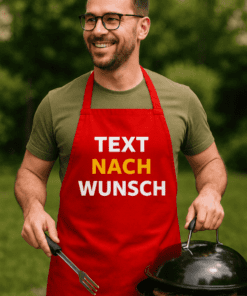 Lustige Schürze mit Wunschtext