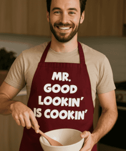 Lustige Schürze Mr Good Lookin Is Cookin