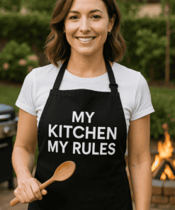 Lustige Schürze My Kitchen My Rules