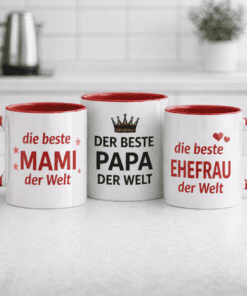 Lustige Tasse Beste der Welt mit Wunschwort