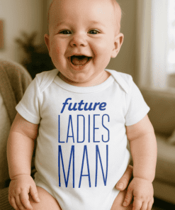 Lustiger Baby Body Future Ladies Man