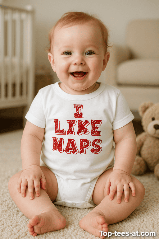 Lustiger Baby Body I Like Naps