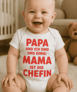 Lustiger Baby Body Mama ist die Chefin