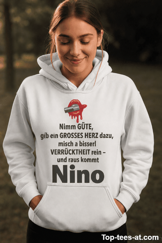 Lustiger Hoodie Rezept mit eigenem Namen
