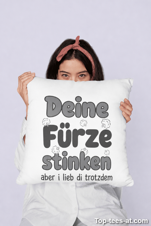 Lustiges Kissen Deine Fürze stinken