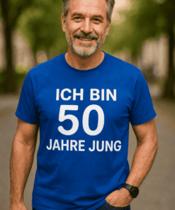 Lustiges T-Shirt 50 Jahre jung