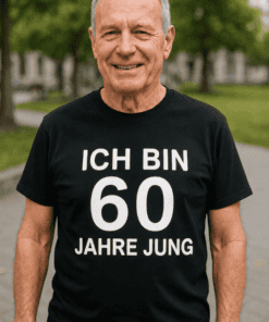 Lustiges T-Shirt 60 Jahre jung