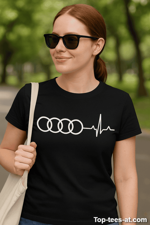 Lustiges T-Shirt Audi Herzschlag