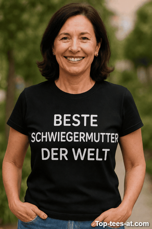 Lustiges T-Shirt beste Schwiegermutter der Welt