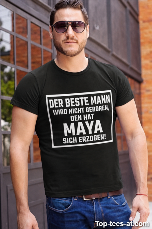 Lustiges T-Shirt bester Ehemann mit eigenem Namen