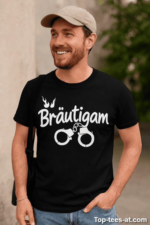 Lustiges T-Shirt Bräutigam Junggesellenabschied