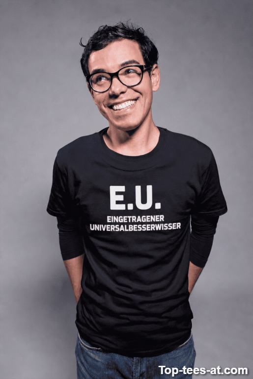 Lustiges T-Shirt Eingetragener Universalbesserwisser